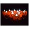 Kitcheniva 40 Pack Bright 3D Halloween Flameless Pumpkin LED Candles